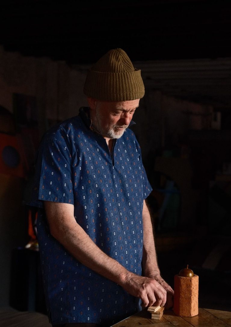 Molenaar Jos bij De Zandhaas in Santpoort-Noord, portretfotografie Justin van der Starre